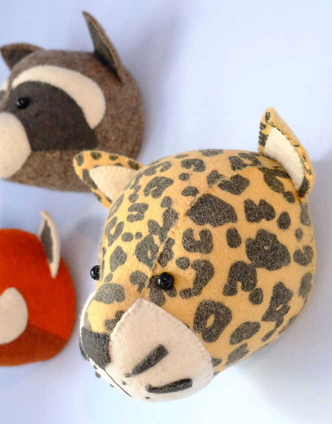 Fiona Walker Leopard Head Mini, , large