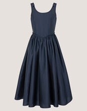 Ohio Taffeta Prom Dress, Blue (NAVY), large