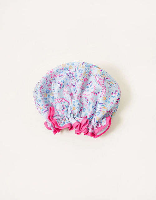 Polly Paisley Shower Cap and Wash Bag, , large
