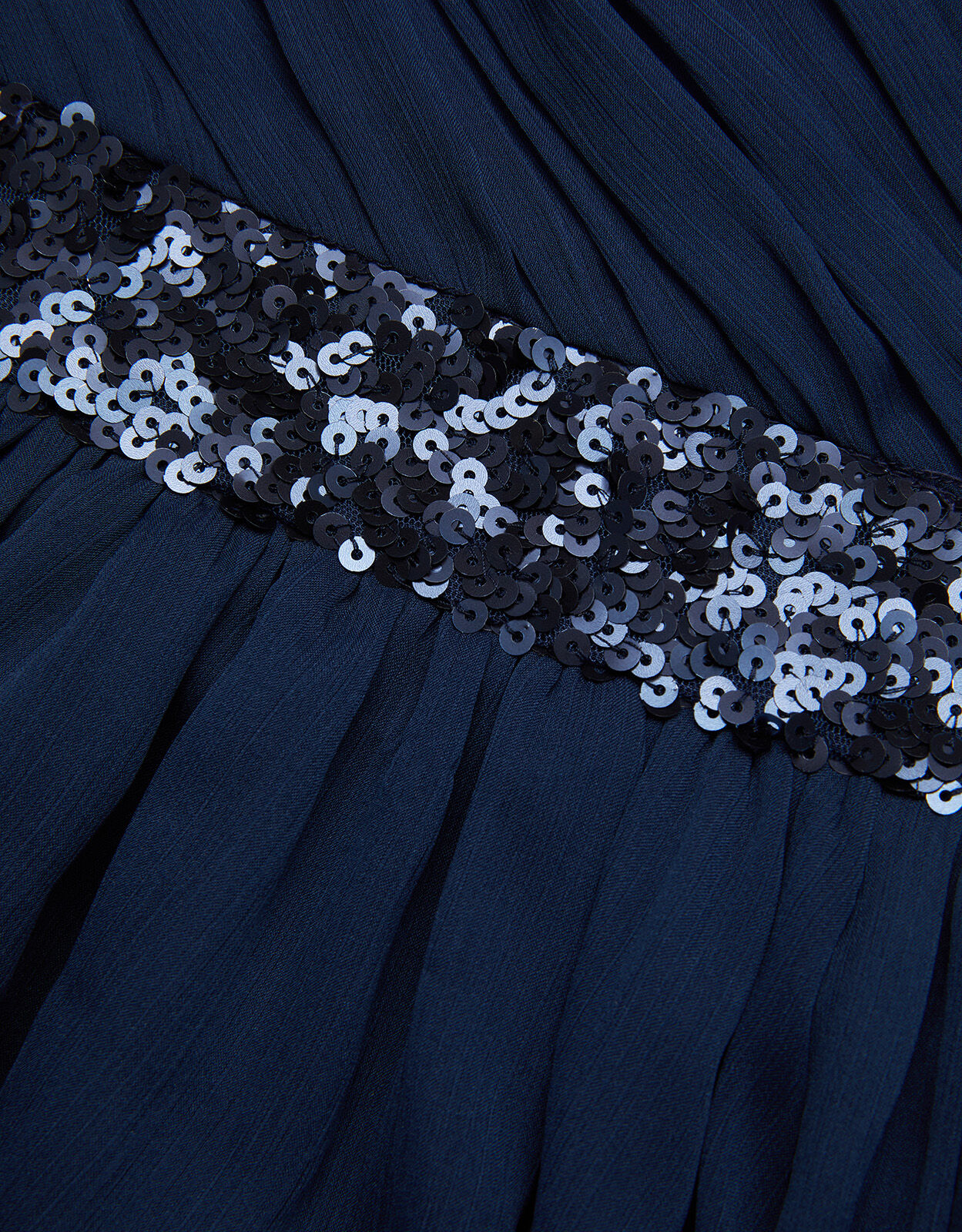 Abigail One Shoulder Prom Dress Blue