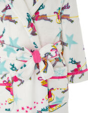 Christmas Chunky Robe, Ivory (IVORY), large
