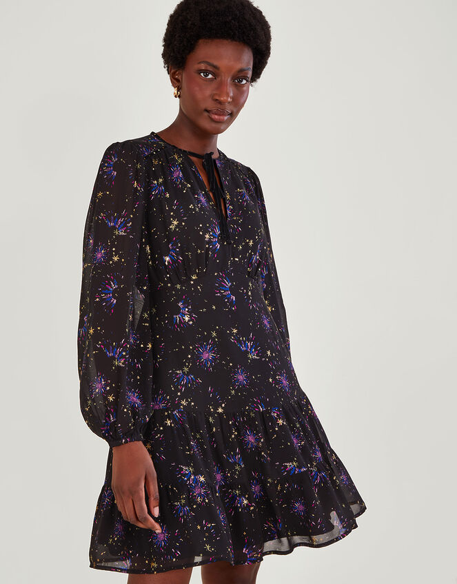 Felicia Tea Dress, Blue (MIDNIGHT), large