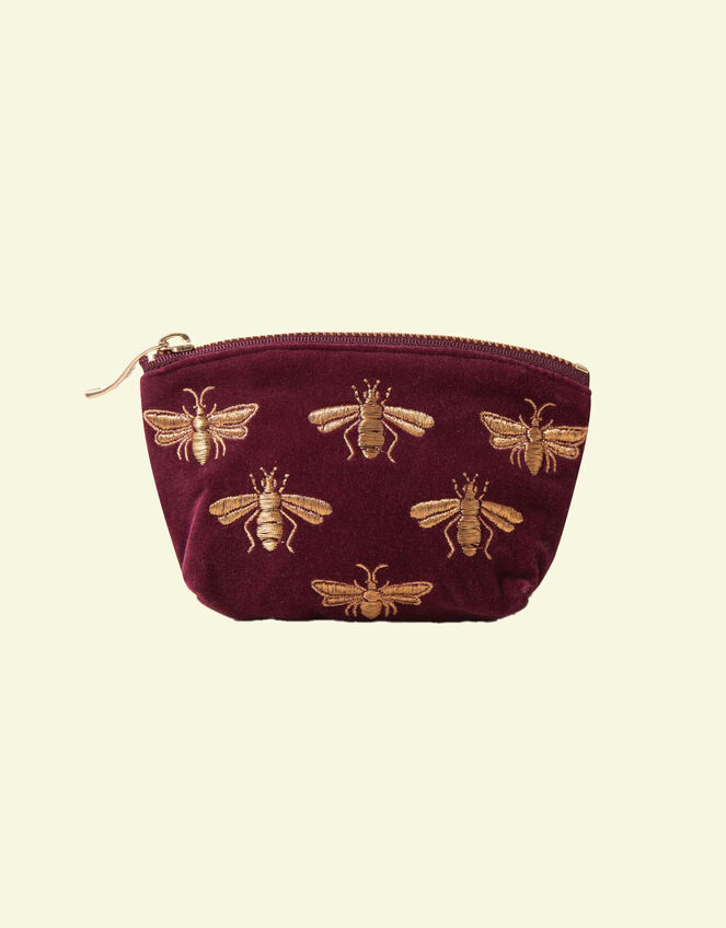 Elizabeth Scarlett Honey Bee Coin Purse, , large