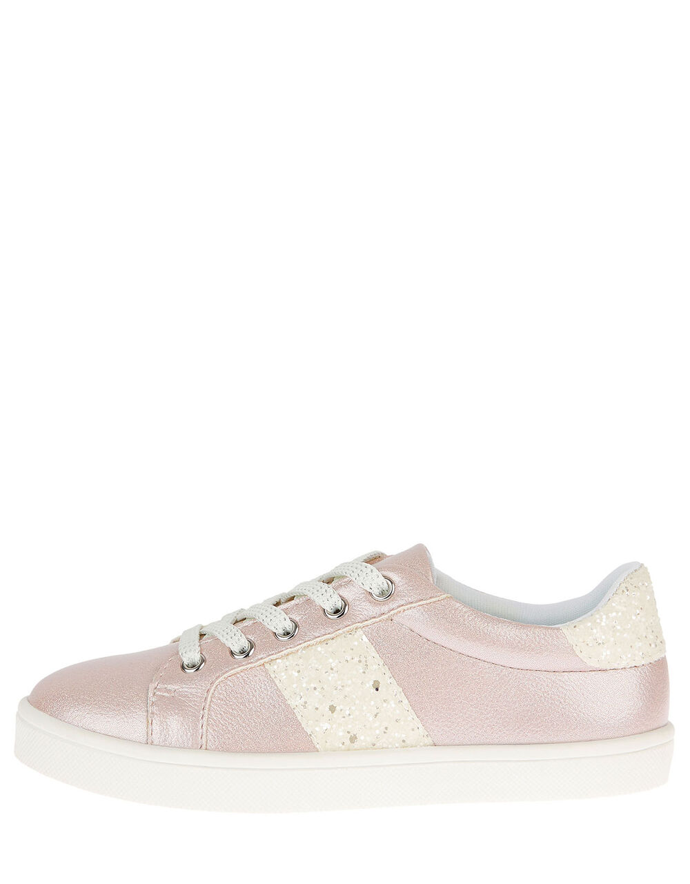 Shimmer Glitter Trainers Pink | Girls' Flat Shoes | Monsoon UK.