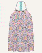 Clarissa Mandala Print Dress, Purple (LILAC), large