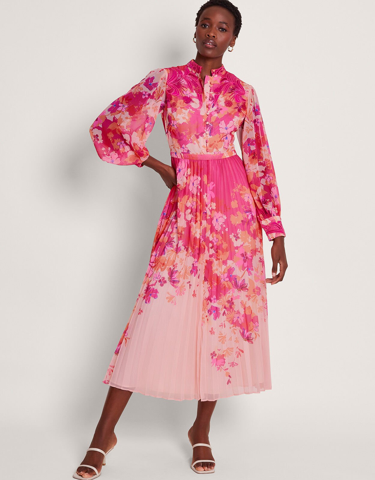 Floral shirt dress shop