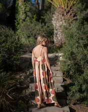 Lyrical Sisters Desert Bubble Print Maxi Dress, Multi (MULTI), large