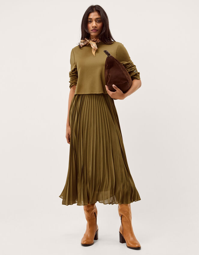 penny in green dress 1991 Christian Lacroix Couture Navy Linen and Gold Silk Shantung Eveni