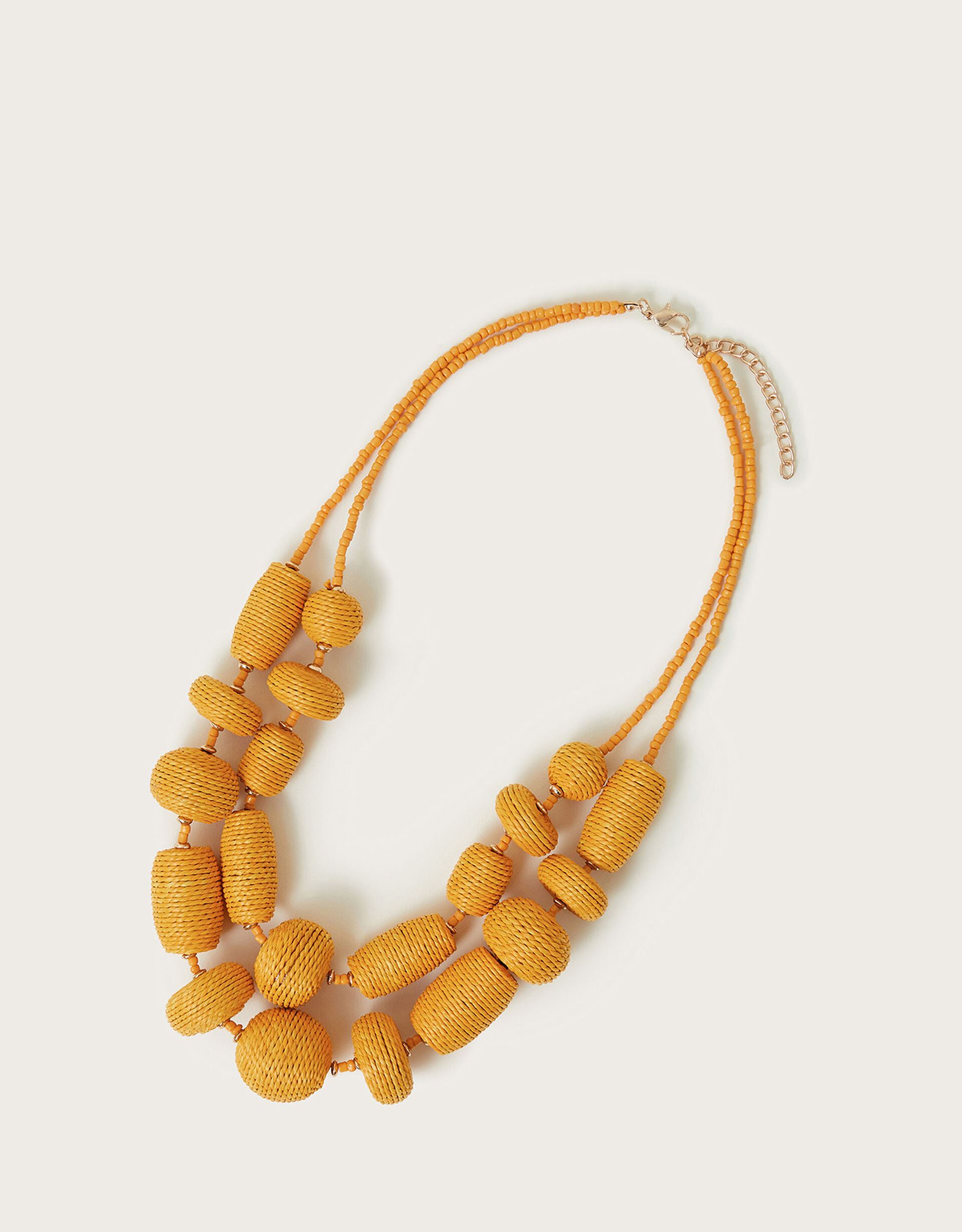 Fog Linen Work - Rabbia Necklace - Black main image 1
