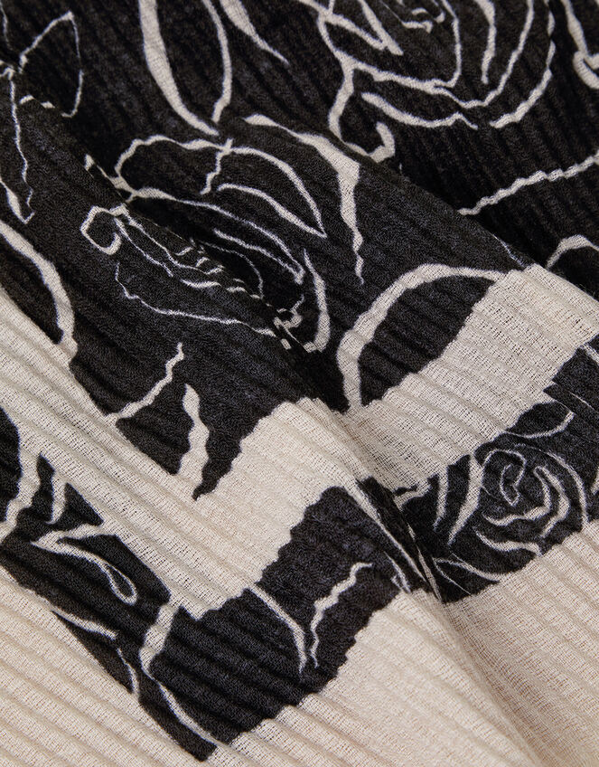 Hope Rose Print Scarf, , large
