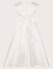 Cordelia Duchess Dress, Ivory (IVORY), large