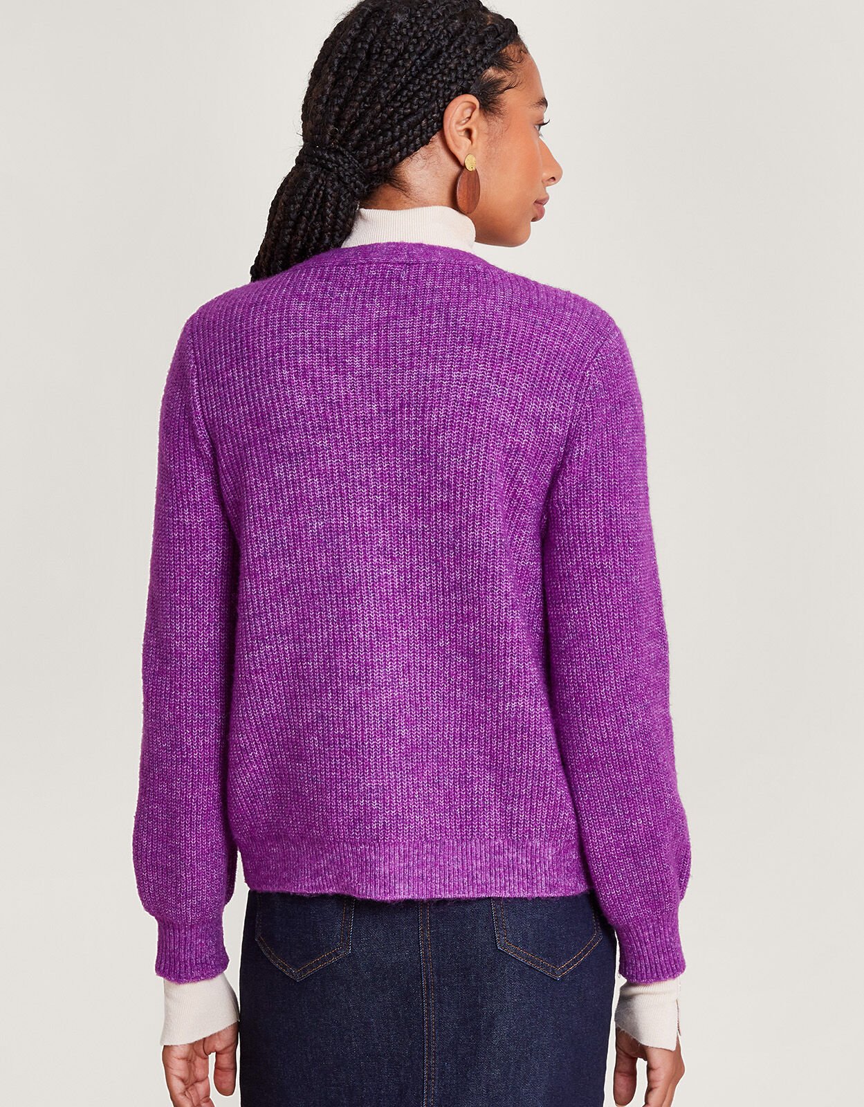 Purple shrug monsoon hot sale