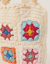 Crochet Tote Bag, , large