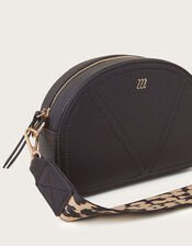Hali Crossbody Bag, Black (BLACK), large