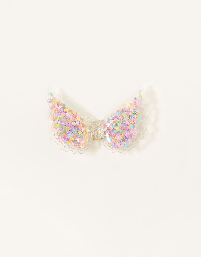 Rainbow Star Wings Shaker Clip, , large