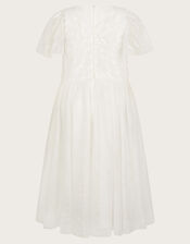 Sunray Embellished Dress, Ivory (IVORY), large