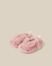 Fluffy Bunny Slippers , Pink (PINK), large