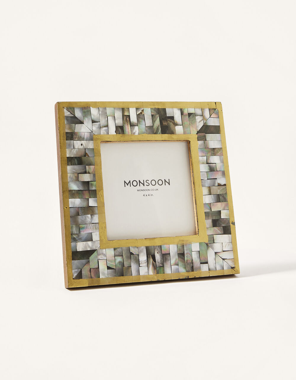 Women Home & Gifting | Mother of Pearl Square Photo Frame - BY84856