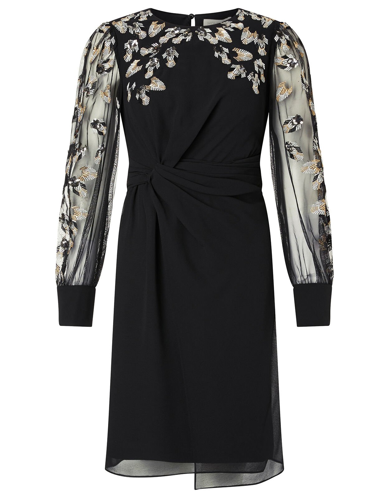 Monsoon feather dress clearance