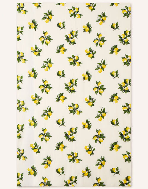 Lemon Print Tablecloth, , large