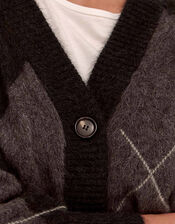 East Elowen Argyle Cardigan, Multi (DARKS MULTI), large