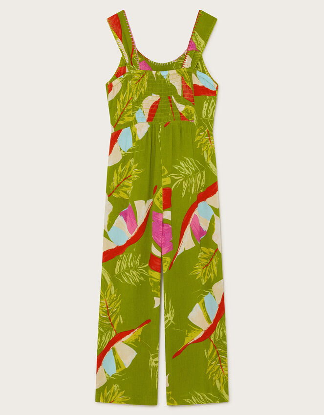 MINI ME Tie Jumpsuit, Green (KHAKI), large