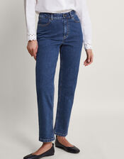 Alice Straight Jeans, Blue (DENIM BLUE), large