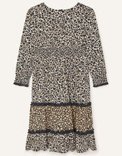MINI ME Moira Floral Print Dress, Blue (BLUE), large