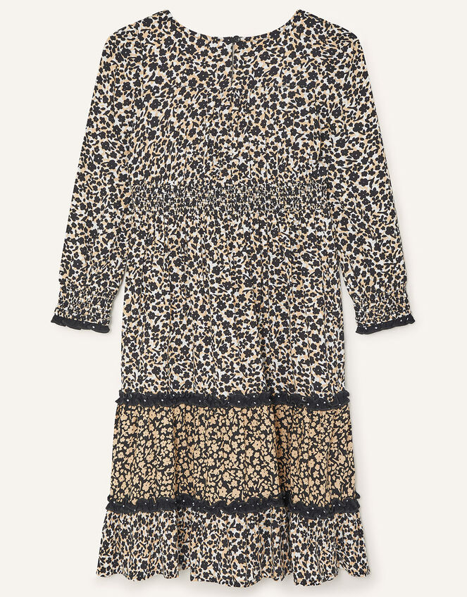 MINI ME Moira Floral Print Dress, Blue (BLUE), large