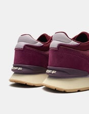 Hoff City Suede Trainers, Red (RED), large