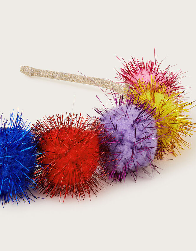 Festive Tinsel Headband, , large