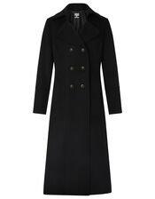 Charlotte Maxi Coat, Black (BLACK), large