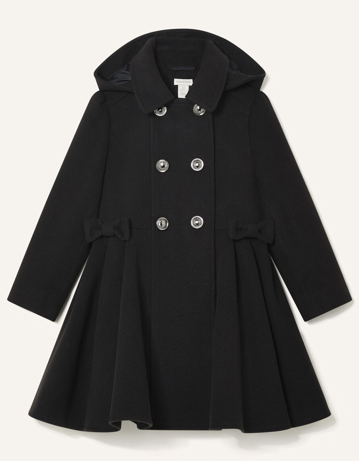 Monsoon black coat 2025