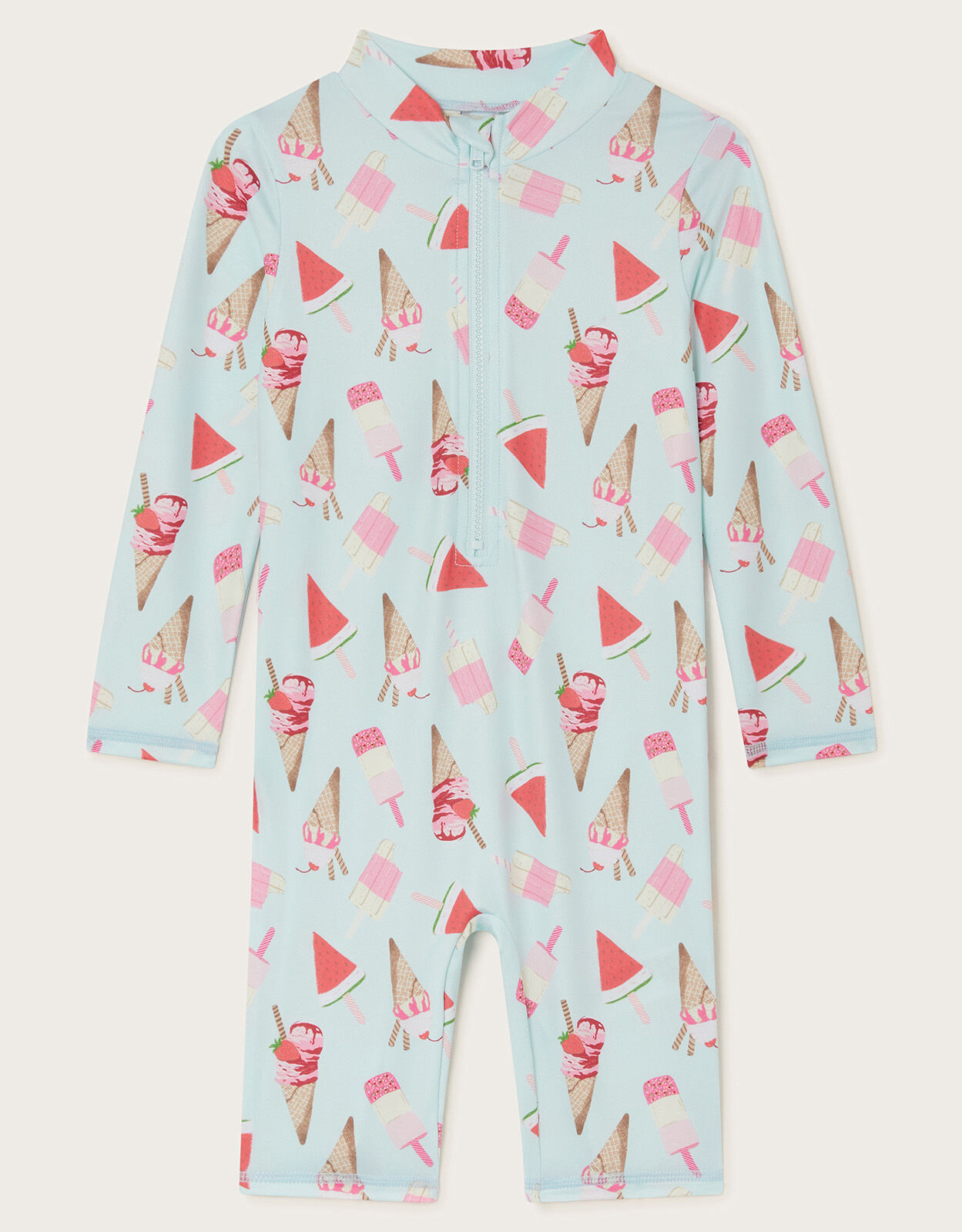 Baby Ice Cream Surf Suit Blue