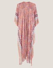 Catia Chevron Beach Cover Up, , large