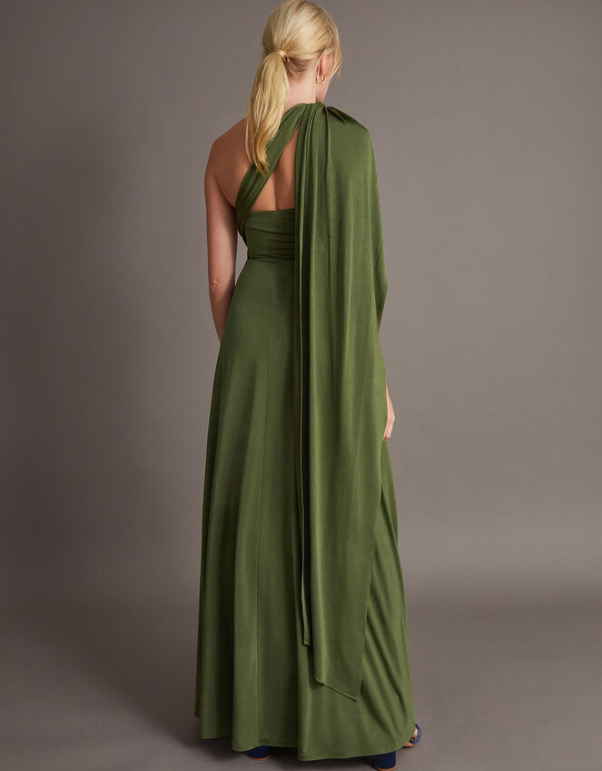 Thea Multiway Bridesmaid Dress, Green (OLIVE), large