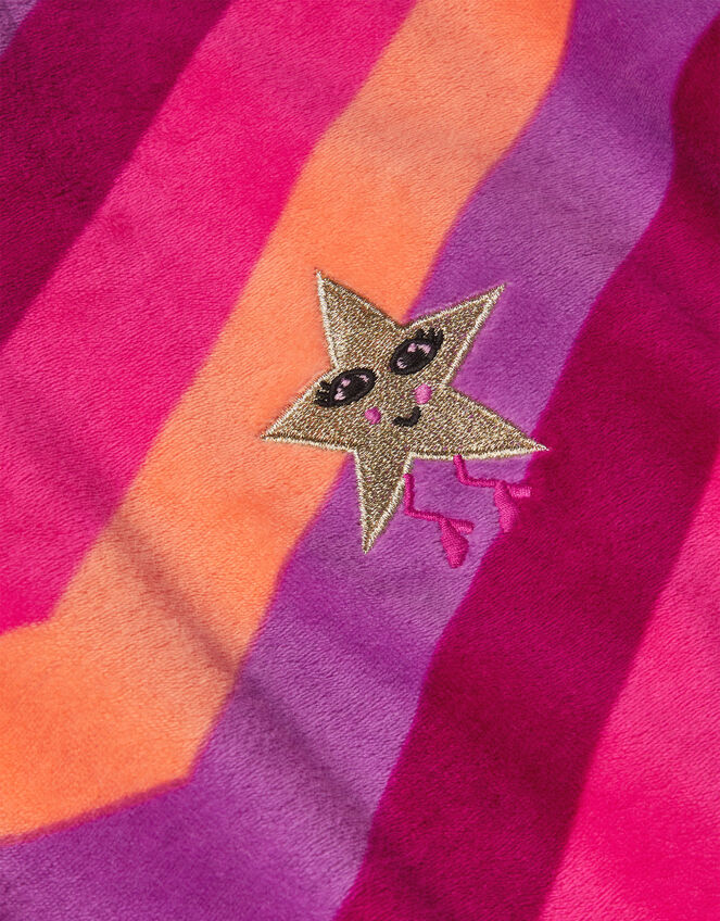 Velour Stripe Star Sweatshirt, Multi (MULTI), large
