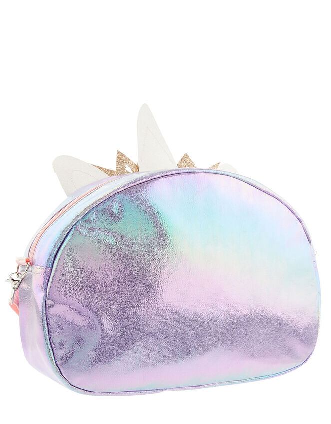 Lila Shimmer Unicorn Bag, , large