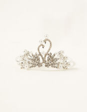 Swan Comb Tiara, , large