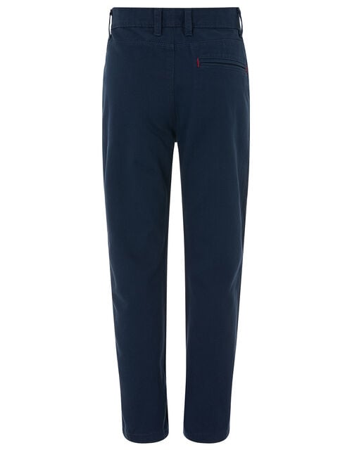 Smart Chino Trousers, Blue (NAVY), large