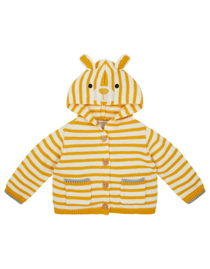 baby stripe knit cardigan