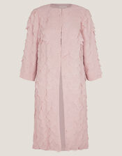 Elora Duster Coat, Pink (BLUSH), large