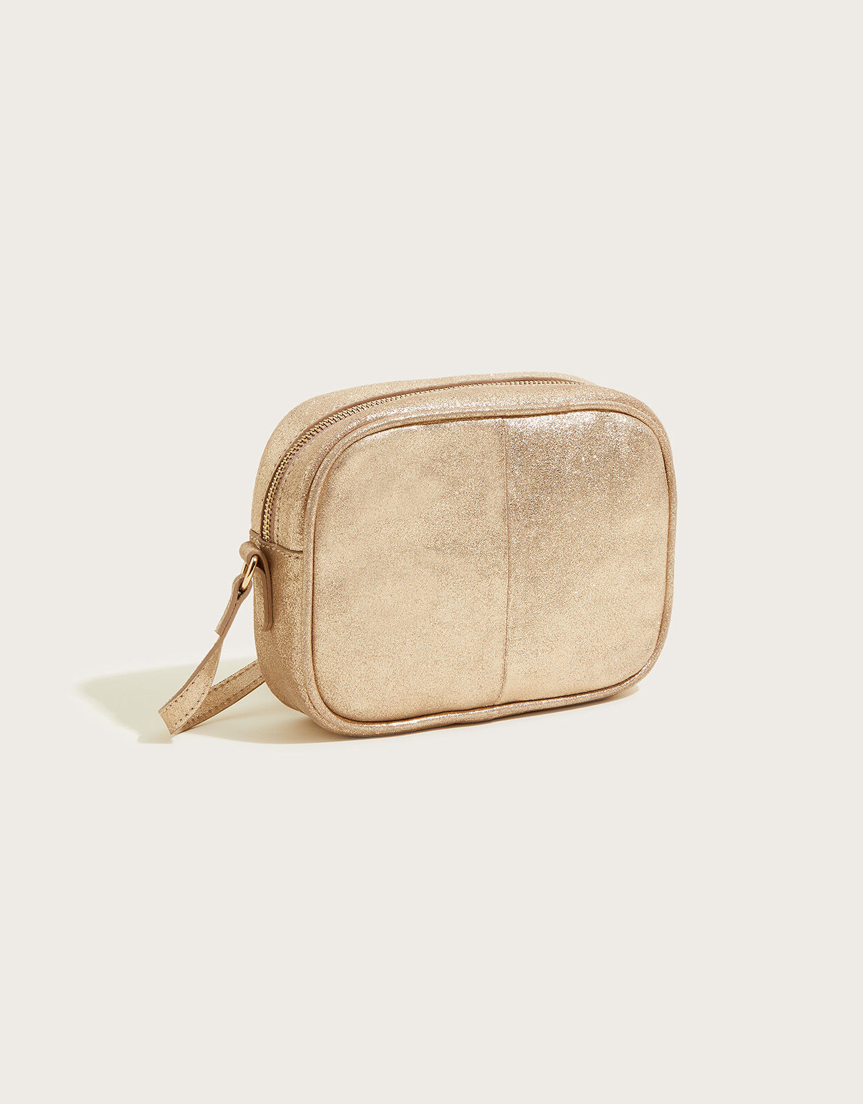Gold camera bag discount