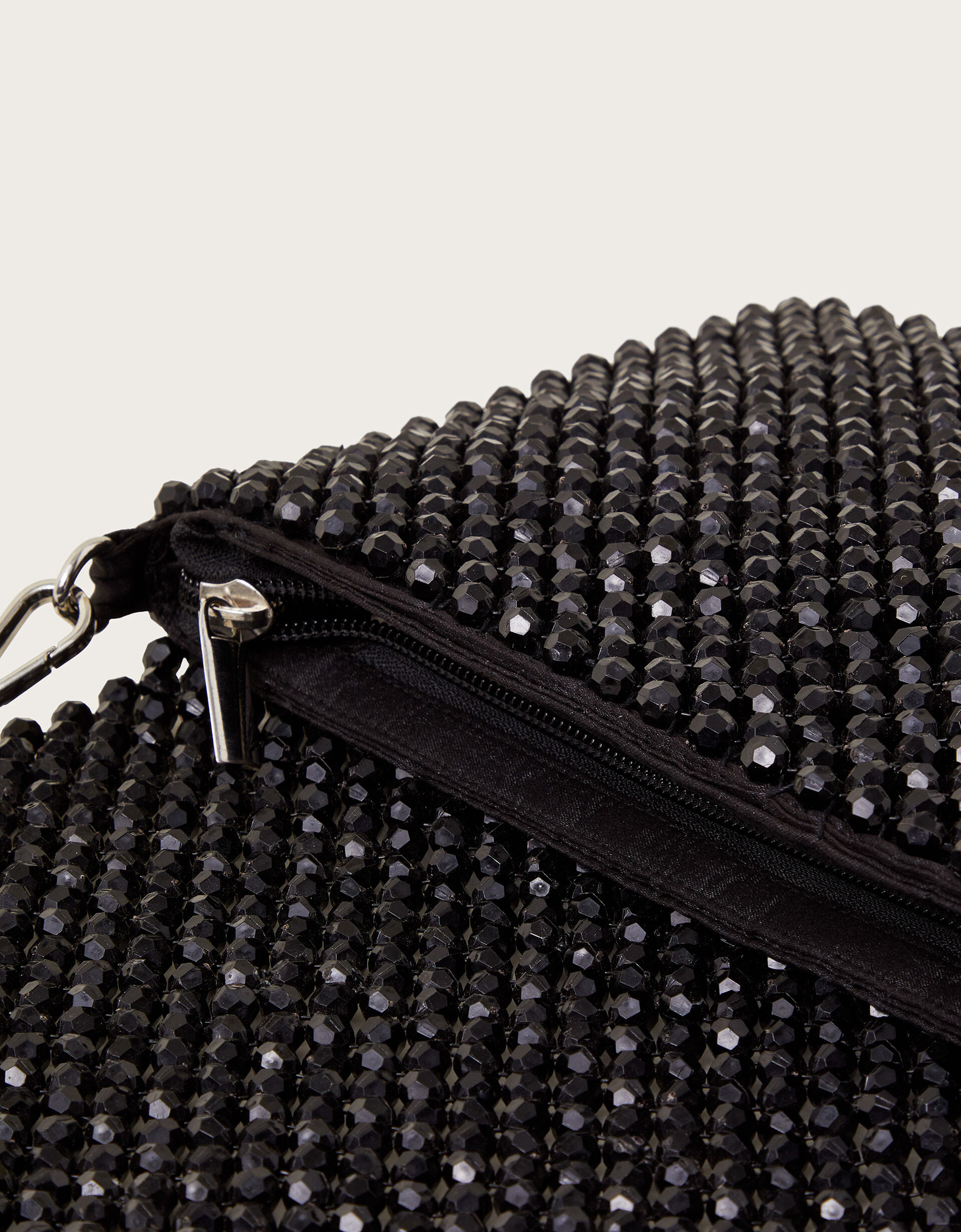 Black beaded bag new arrivals