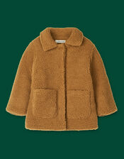 Liewood Arna Pile Jacket, Camel (CARAMEL), large