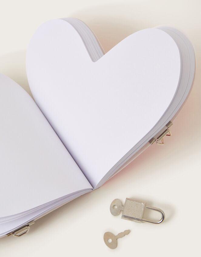 Rainbow Heart Notebook, , large