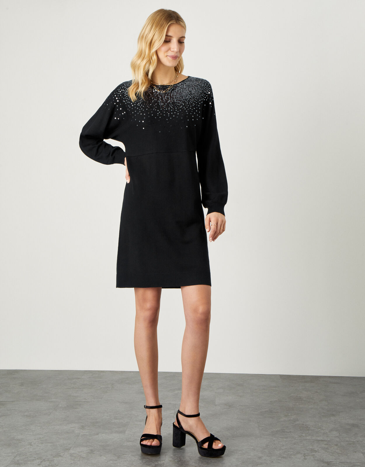 Sparkly hotsell jumper dress