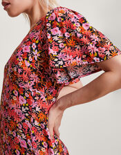 Julieta Floral Dress, Multi (MULTI), large