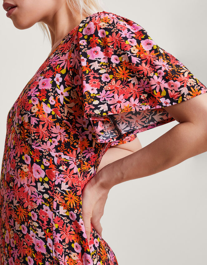 Julieta Floral Dress, Multi (MULTI), large