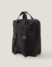 Lily Embroidered Corduroy Backpack, , large